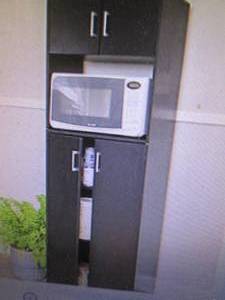 OneSpace Lillian Microwave Pantry o...
