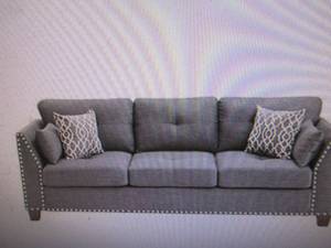 ACME Laurissa Sofa with Pillows ope...