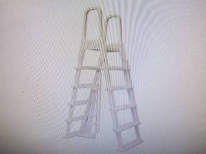 A-Frame Flip-Up Ladder for Above-Gr...