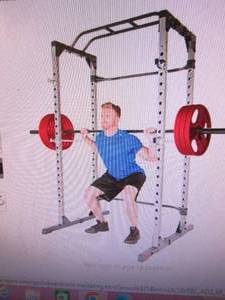 Fitness Reality Squat Rack Power Ca...