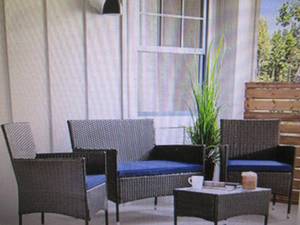 Brookside Iris Rattan 4-Pc. Patio C...