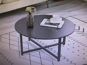 round coffee table ...