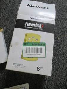 kwikset powerbolt 2 touchpad keyles...
