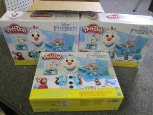 case of 3 new play-doh disney froze...
