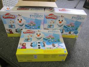 case of 3 new play-doh disney froze...