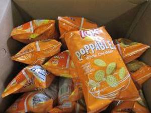 case of 12 lays poppables white che...