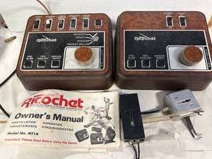 Vintage Ricochet Video Game Console