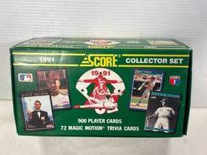 1991 Score Factory Baseball Card Set