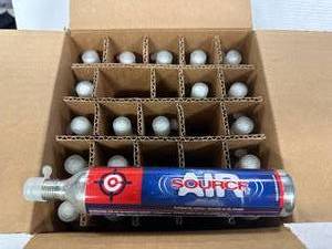 Lot of 19 Crossman Prefilled CO2 Cylinders ($23 each on Amazon)