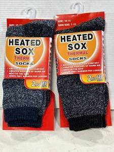 2 Pair Mens Thermal Socks