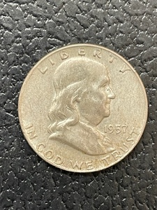 1957-D Franklin Half Dollar