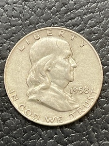 1958-D Franklin Half Dollar