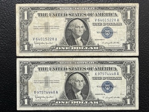 2 Silver Certificates
