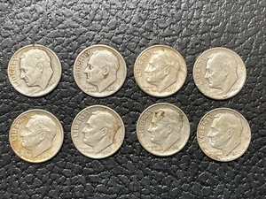 Roosevelt Silver Dimes