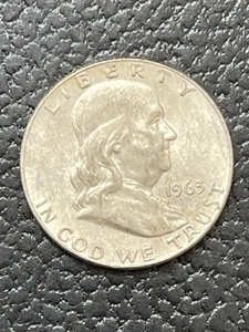 1963-D Franklin Half Dollar