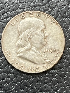 1954-D Franklin Half Dollar