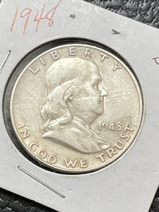 1948-D Franklin Half Dollar