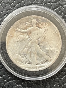 1918-D Walking Liberty Half Dollar