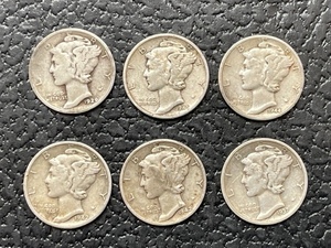 Mercury Silver Dimes
