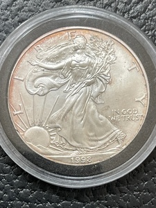 1998 Silver Eagle .999 Fine