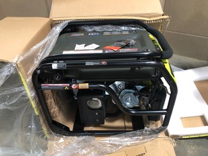 RYOBI  6500-Watt CARB Compliant Recoil Start Gasoline Powered Portable Generator with CO Shutdown Sensor, Customer return, Review all pictures