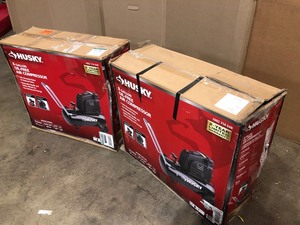 Husky 8G 150 PSI Hotdog Air Compressor, Lot of 2, Customer return, Review all pictures