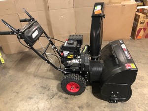 Legend Force 26 in. Two-Stage Gas Snow Blower with Electric Start, Customer return, Review all pictures