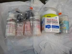 lot 14 image: Foot and Heel Products...
