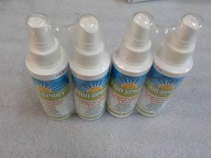 lot 20 image: 4 Bottles Pain Spray...