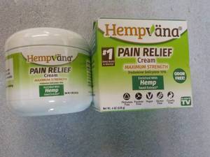 lot 26 image: 4 oz Hempvana Pain Relief...