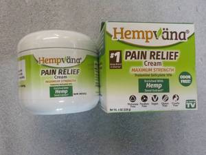 lot 27 image: 4 oz Hempvana Pain Relief...