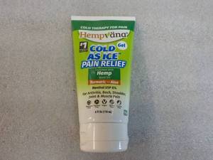lot 28 image: 4 oz Hempvana Cold as Ice Relief...