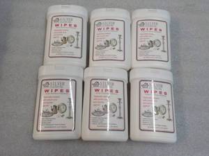 lot 39 image: 6 - 30 Ct Silver Cleaning Wipes...