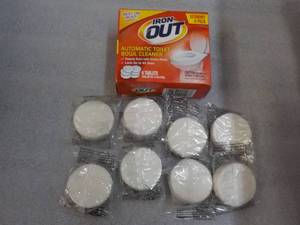 lot 44 image: Iron Out with 8 Tablets...