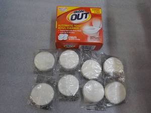 lot 45 image: Iron Out with 8 Tablets...