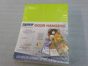lot 63 image: 1000 Zapco Door Hangers...