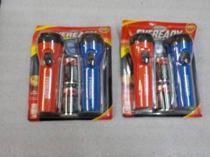 lot 79 image: 2 Sets Ever Ready Flash lights and ...