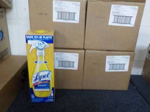 lot 136 image: 4 - 32 ct Boxes Lysol Smart Cleaner...