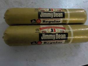 lot 157 image: 2 - 32 oz Frozen Jimmy Dean Regular...