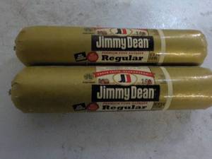 lot 158 image: 2 - 32 oz Frozen Jimmy Dean Regular...