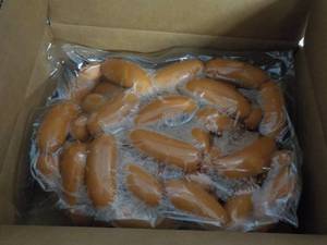 lot 175 image: 11 lb. Bag Frozen Knockwurst...