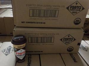 lot 274 image: 2 - 12 Pack Boxes Forto Vanilla Lat...