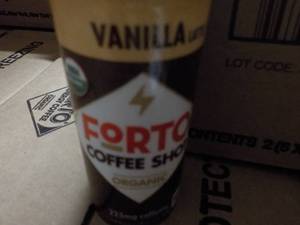 lot 275 image: 2 - 12 Pack Boxes Forto Vanilla Lat...
