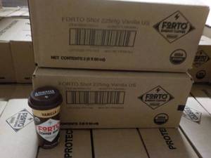 lot 276 image: 2 - 12 Pack Boxes Forto Vanilla Lat...