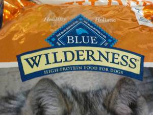 lot 297 image: 24 lb. Bag Blue Wilderness Adult Do...