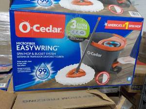 lot 320 image: O Cedar Spin Mop and Bucket System...