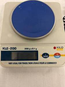 lot 56 image: Kilotech KLE-200&nbspECONOMY TOPLOADER 200g Scale - Great Working Condition
