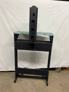 lot 44 image: AFC Industries Stationary Stand Up Desk With Monitor Mount Workstation