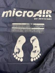 lot 55 image: MSRP $1800 Invacare MA65 microAIR Alternating Pressure Mattress With Mattress Cover - This is for the Mattress Only - Great Working Condition