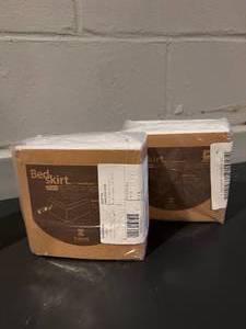 lot 114 image: Lot of 4 New Queen Bedskirts for SmartBase